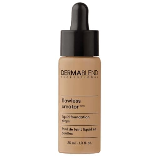 Image of Dermablend Flawless Creator Lightweight Foundation - Oil Free Formula - Never Cakey - Covers Skin Blemishes - Weightless Coverage - Suitable For Normal, Combination And Oily Skin - 43N - 30 ML