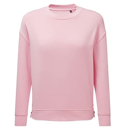 Image of Tri Dri Womens/Ladies Recycled Zipped Sweatshirt (L) (Light Pink)