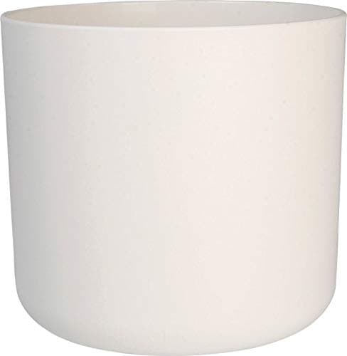 Image of elho B.for Soft Small Plant Pot Indoor Home Decorative Flower Succulent Cactus Herb Planter (Ø 14cm, White)