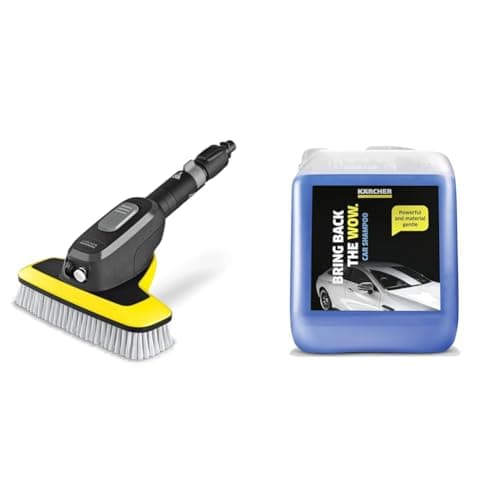 Image of Kärcher WB 7 Plus 3-in-1 Corded Electric Wash Brush, 3 Functions & 5 L Canister Pressure Washer Detergent, Car Shampoo