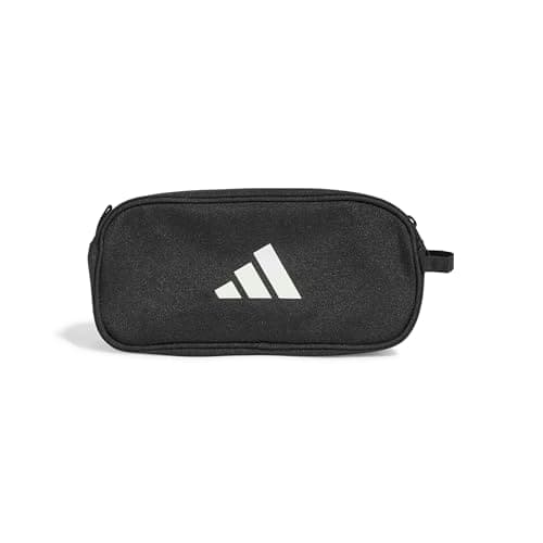 Image of adidas Unisex Kids Pencil CASE 2, Black/White, One Size
