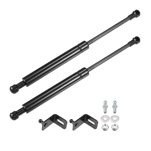 Image of X AUTOHAUX 2 Pcs Front Hood Lift Supports Struts Shocks Gas Spring for Mercedes-Benz Sprinter 907 910 VS30 2018-2023 Black
