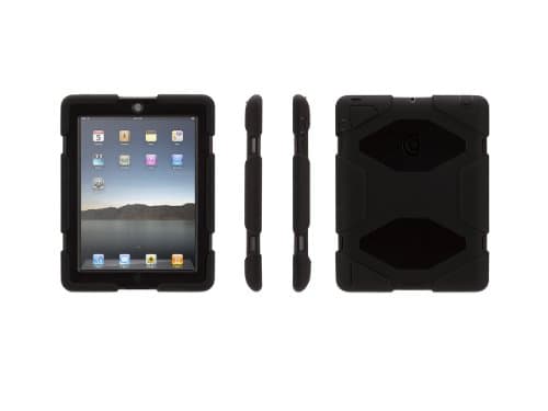 Image of Griffin Survivor Military-Duty Case for iPad 2/iPad 3/iPad 4 - Black