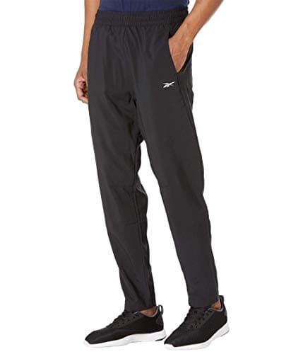 Image of Reebok Men's Workout Ready Woven Trackster Pant Black