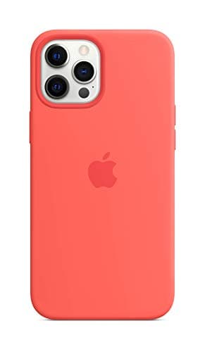 Image of Apple Silicone Case with MagSafe (for iPhone 12 Pro Max) - Pink Citrus