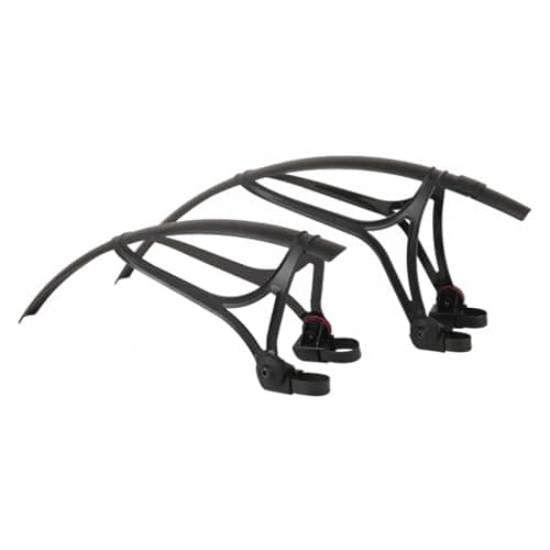 Image of Zefal Shield R35 Road Bike Mudguard Set, Black, 700c / 28"