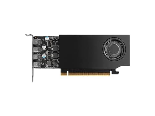 Image of PNY Nvidia RTX A400 4GB GDDR6 Professional Graphics Card, VCNRTXA400-SB, Single Slot, Low Profile, 768 CUDA Cores, PCI Express 4.0, 4x Mini DisplayPort 1.4a, 50W - Plain Box