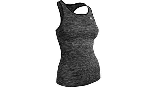 Image of F-Lite Women Mega Light 140 Singlet - Black Melange, Small
