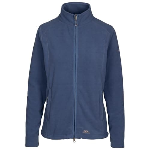 Image of Trespass Womens Fleece Full Zip Microfleece Renato - Ladies Sweater with Airtrap 100, Fleece Jacket with Zip Pockets, Warm Jumper, Autumn Winter Outerwear