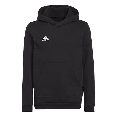 Image of adidas Unisex Kids Entrada 22 Sweat Hoodie, Black, 11-12 Years