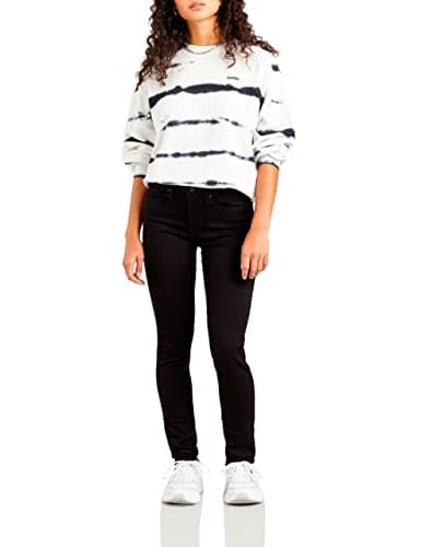 Image of Levi's Women's 311 Shaping Skinny Jeans, Black and Black, 27W / 28L