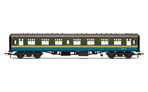 Image of Hornby Coach Car - R40028 BR Departmental, ex-Mk1 FO, Brake Force Runner, 3091/DB977352 - Era 8 Train Toy, 00 Gauge Carriage for Train Set, Rolling Stock Models for Adults - 1:76 Scale Model Gift