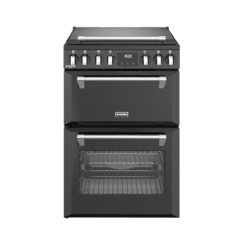 Image of Stoves Richmond Deluxe 60Ei RTY 60cm Electric Cooker with Induction Hob - Black - A/A Rated