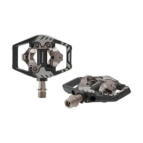 Image of SHIMANO DEORE XT PD-M8120 SPD Pedal, Without Reflector, Includes Cleat, Black, One Size