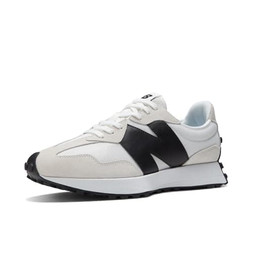 Image of New Balance Men's 327 Shoes, White/Black, 8.5/M