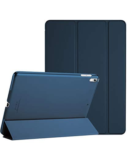 Image of ProCase for iPad Air 3rd 10.5" 2019 / iPad Pro 10.5" 2017 Case, Ultra Slim Lightweight Cover with Translucent Back for iPad 10.5 Inch -Blue