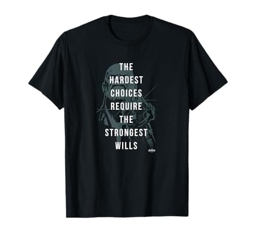 Image of Marvel Infinity War Thanos Strongest Wills T-Shirt