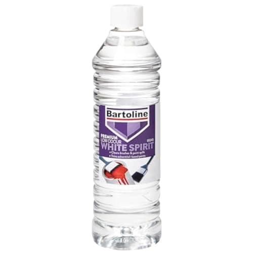 Image of Bartoline Low Odour White Spirit 750ml – Paint Thinner and Brush Cleaner, Low Smell Solvent for DIY and Trade