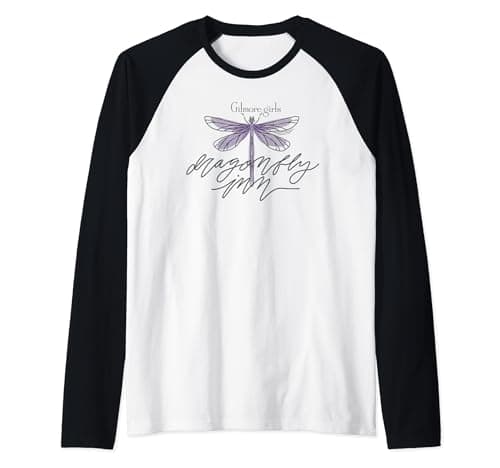 Image of Gilmore Girls Dragonfly Inn Raglan Baseball Tee