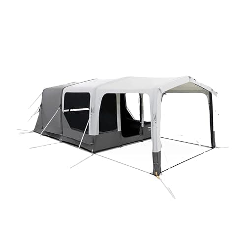 Image of Dometic Santorini FTK 4X8 TC 4 Man Inflatable Tent with Built-In Canopy, 4-Berth, Weathershield™ Polycotton, W300 x H215 x D625 cm