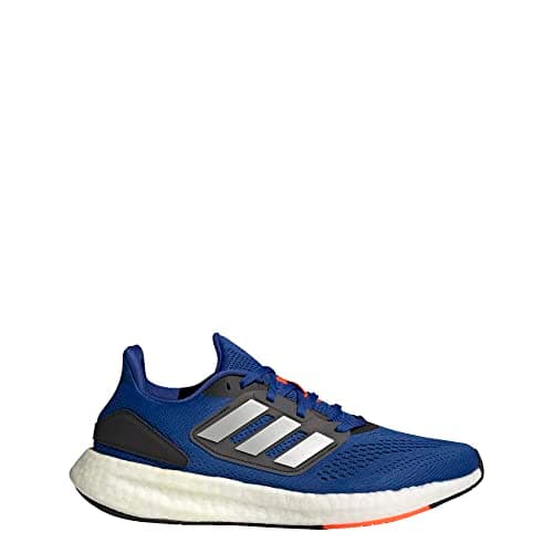 Image of adidas Men's Pureboost 22 Running Shoe, Team Royal Blue/Matte Silver/Black, 7