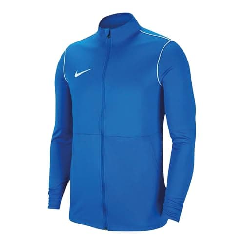Image of Nike FJ3026-463 Y NK DF PARK20 TRK JKT K R Jacket Unisex ROYAL BLUE/WHITE/WHITE Size L