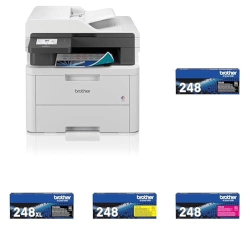 Image of BROTHER DCP-L3560CDW 3-in-1 Colour Wireless LED Printer | Print, copy & scan | USB 2.0 |A4|UK Plug Toner Cartridge