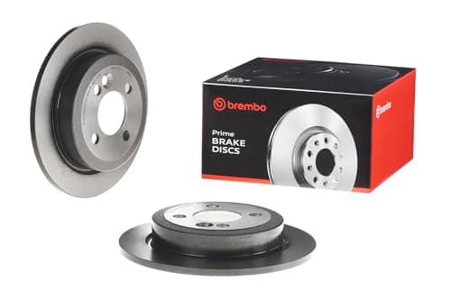 Image of Brembo 08.9163.21 Rear UV Coated Brake Disc - Set of 2