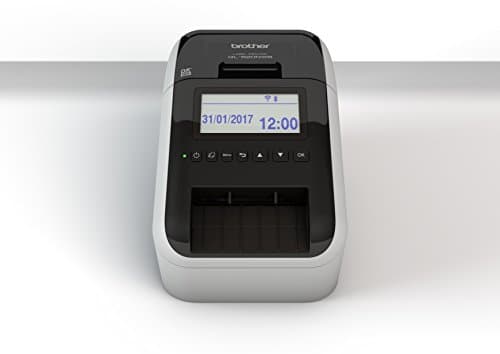 Image of Brother QL-820NWBcVM | Tag Printer | Visitor Badges | WiFi | Bluetooth | Prints Up to 110 Labels per Minute