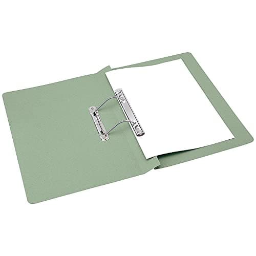 Image of Q-Connect Transfer File 35mm Capacity Foolscap Green (Pack of 25) KF26060