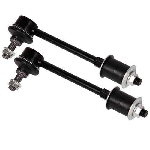 Image of 2 Piece Set Rear Anti Roll Bar Drop Links (Left & Right Pair), Stabiliser Link Rods, Compatible with Mondeo MK4, Galaxy, S-MAX, S60, V70, XC60 Models, 180mm, 1377416, 1425853