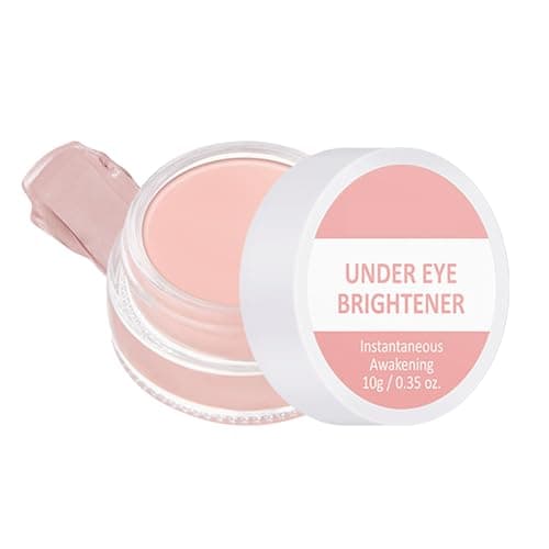 Image of Under Eye Brightener And Concealer - Pink Concealer For Dark Circles And Spot - Instant Eye Anti Aging concealer Eraser - 2 In 1 Korean Nourishing & Color Corrector Makeup