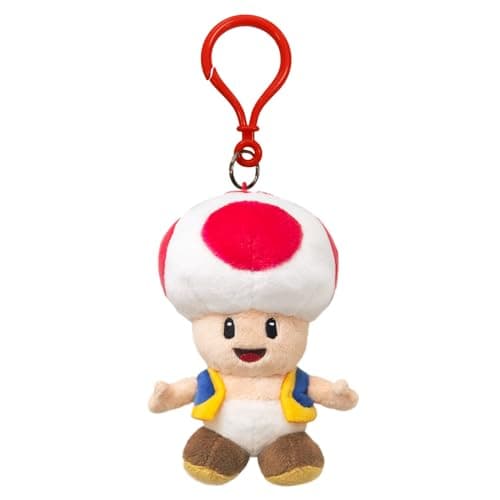 Image of San-Ei - Toad Keychain - Nintendo licensed