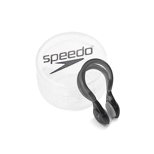 Image of Speedo Unisex Swim Nose Clip Liquid Comfort Charcoal, One Size