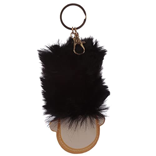 Image of Puckator London Guardsman Pom Pom Keyring - Mothers Day Gifts Key Ring Keyrings Tags - Cool Keyrings Hoop Clip Fobs - Funny Cute Car Men's Accessories Stuff For Men Women - Trinket