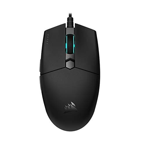 Image of Corsair Katar Pro XT Ultra-Light Gaming Mouse- 18k DPI PixArt Optical Sensor- RGB Scroll Wheel Lighting- 6 Programmable Buttons- Lightweight Paracord Cable,Black
