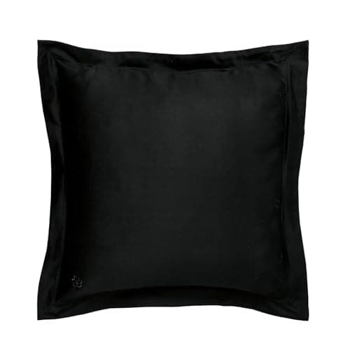Image of Ted Baker Dye Square Pillowcase Black Square Pillowcase