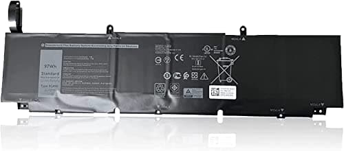 Image of XG4K6 0XG4K6 Laptop Battery Compatible for DELL XPS 17 9700 Precision 5750 (11.4V 97Wh)