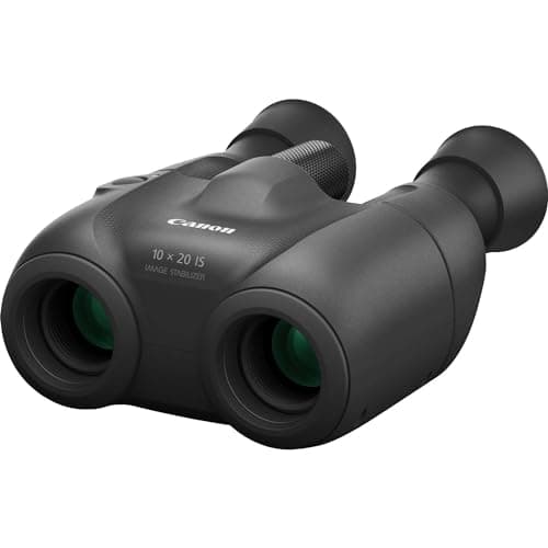 Image of Canon 10x20 IS Small Compact Lightweight Portable Travel Binoculars - Powerful 10x image stabilised binoculars; perfect for travel, wildlife and spectator sports