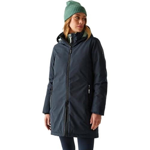 Image of Regatta Womens Marron Waterproof Jacket Insulated Long Length Winter Coat