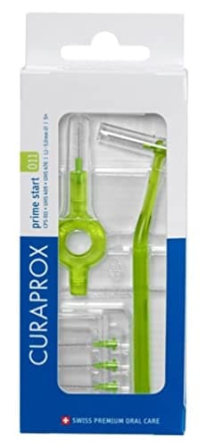Image of Curaprox CPS 011 Prime Start Scovolino Interdentale, 5 Scovolini + 2 Maniglie