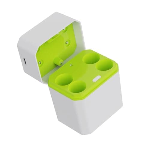 Image of CaeorKvor Intelligent 4 Bay Chargers Station for Rechargeable 5 7 Lithiums Batteries with Auto Detection Function Multiple Type Battery Device