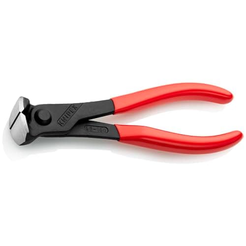 Image of KNIPEX End Cut Nippers,Red and Silver