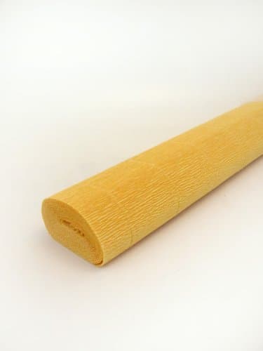 Image of FloristryWarehouse Crepe Paper roll 180g (50X250cm) Old Gold (Shade 576)