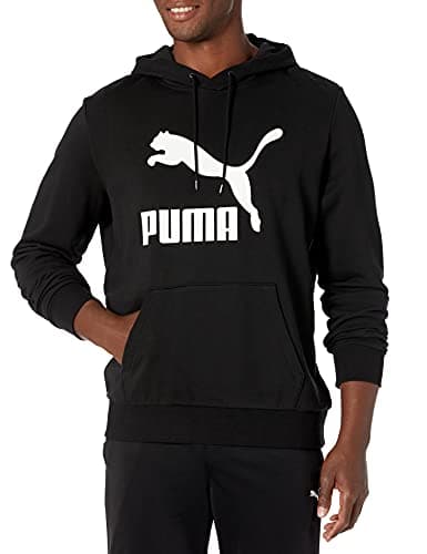 Image of PUMA Men's Classics Hoodie, Black, L