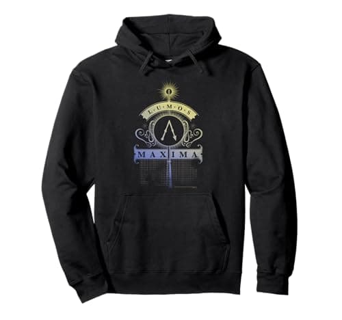 Image of Harry Potter Lumos Maxima Pullover Hoodie