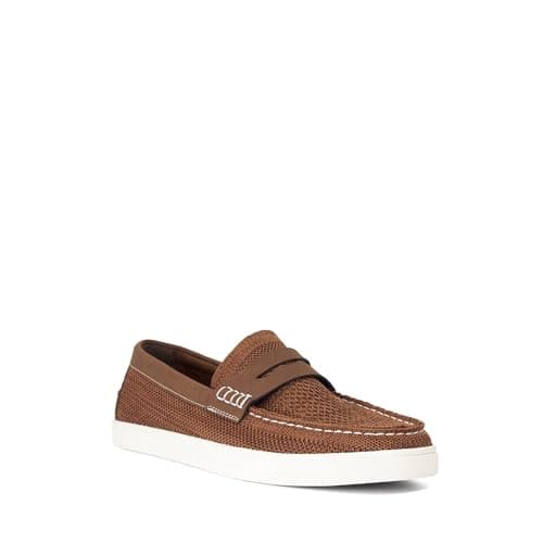 Image of Dune London Mens BENZY Casual Suede Loafers Size UK 12 Tan