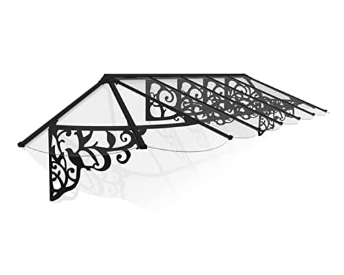 Image of Palram - Canopia Lily 4100 Black Clear Door Canopy
