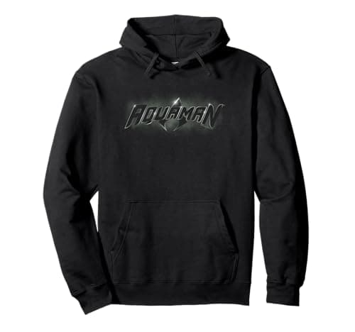 Image of Aquaman Title Pullover Hoodie