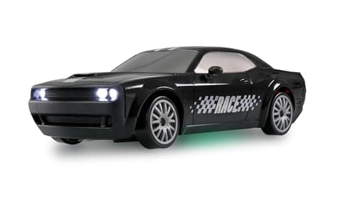 Image of Amewi Drift Muscle Car 4WD 1:20 RTR Black RC Remote Control Car with Underbody Lighting